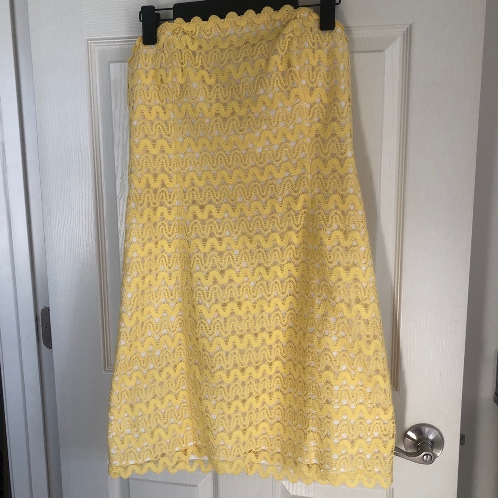 Lilly Pulitzer Yellow Shift Dress